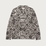 L/S Printed Woven Button Up