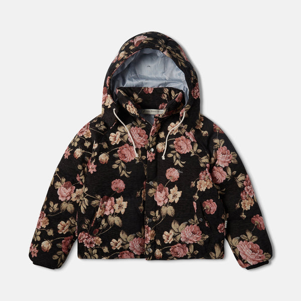 Grandpa's Floral Puffer Jacket