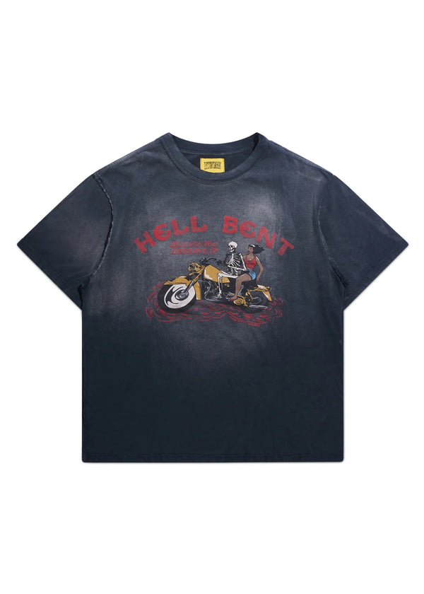 HELL BENT TEE - VINTAGE BLACK