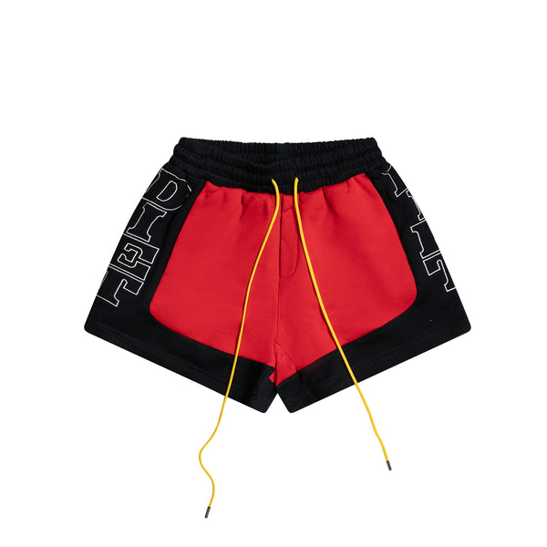 FRENCH TERRY ROW SHORTS