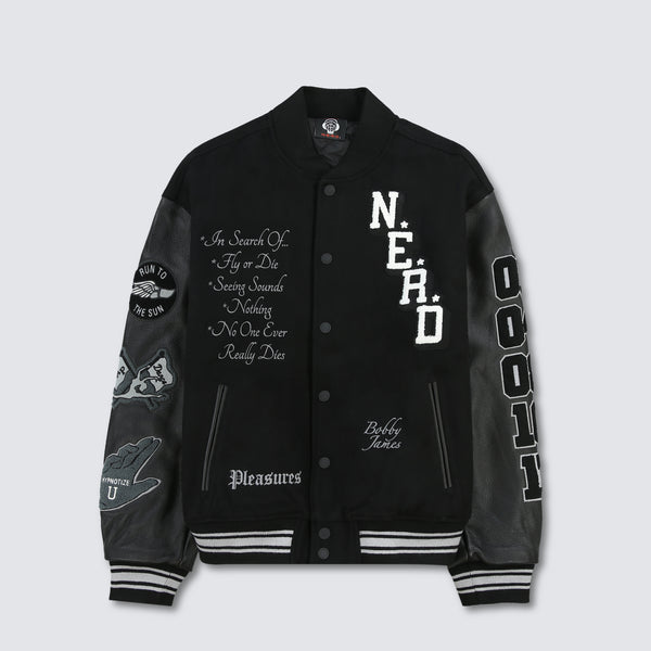 NERD x Pleasures Varsity Jacket